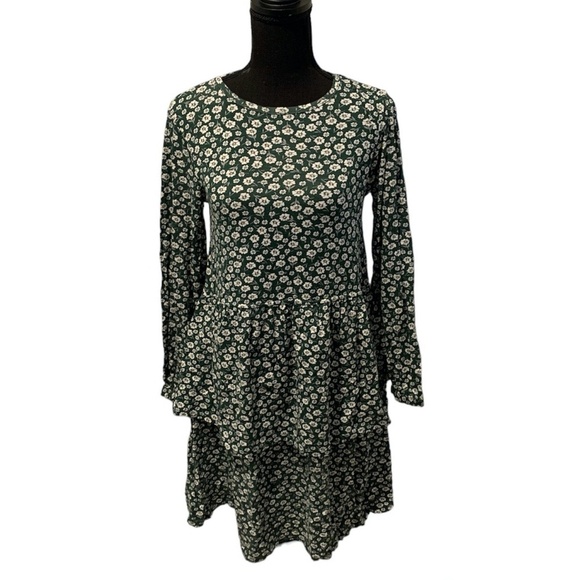Wednesday's Girl Maternity Long Sleeve Smock Dress in Vintage Floral size 12 NWT - Picture 1 of 6